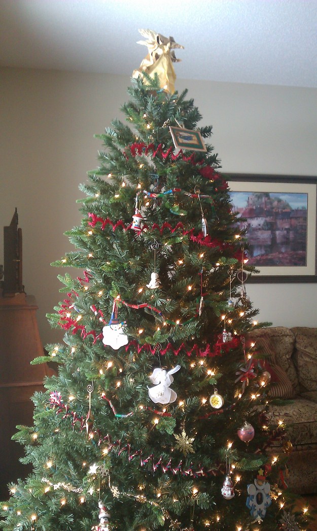 Christmas tree 2011 lit