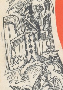 The card bird: charming, bizarre, the whole package, really.